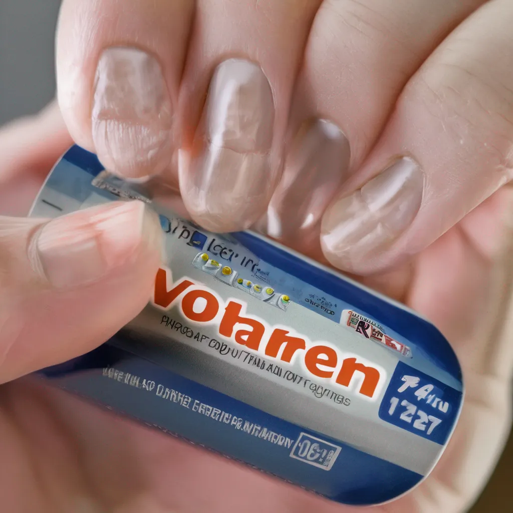 Pommade voltaren sans ordonnance numéro 1